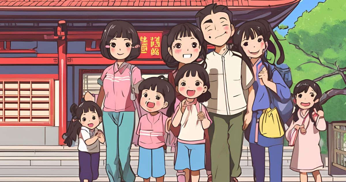 家族 東京旅行