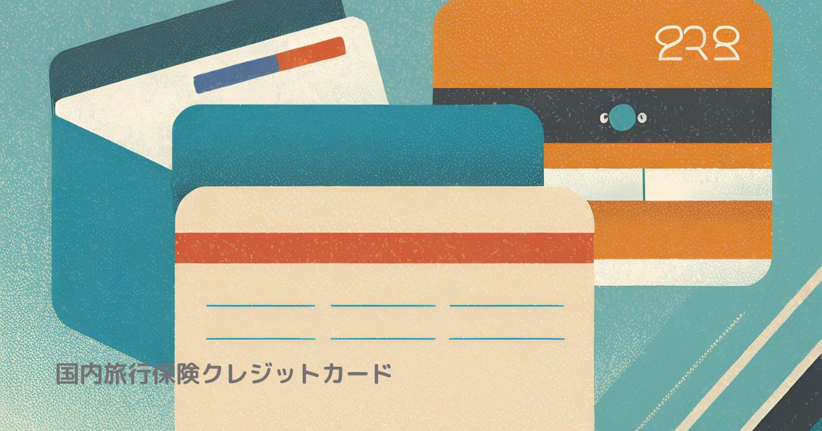 国内旅行保険クレジットカード