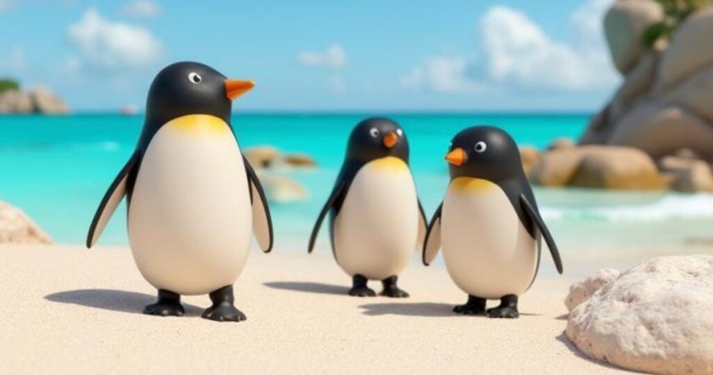 ニュージーランドのペンギン 観察