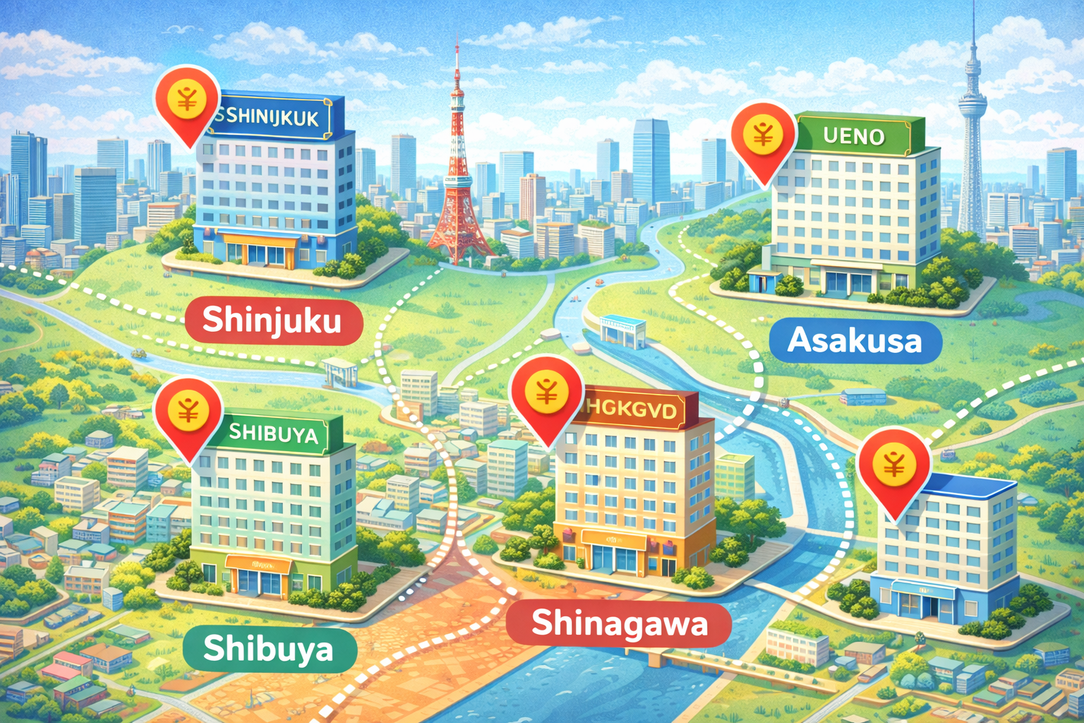 東京 ホテル 安い エリア